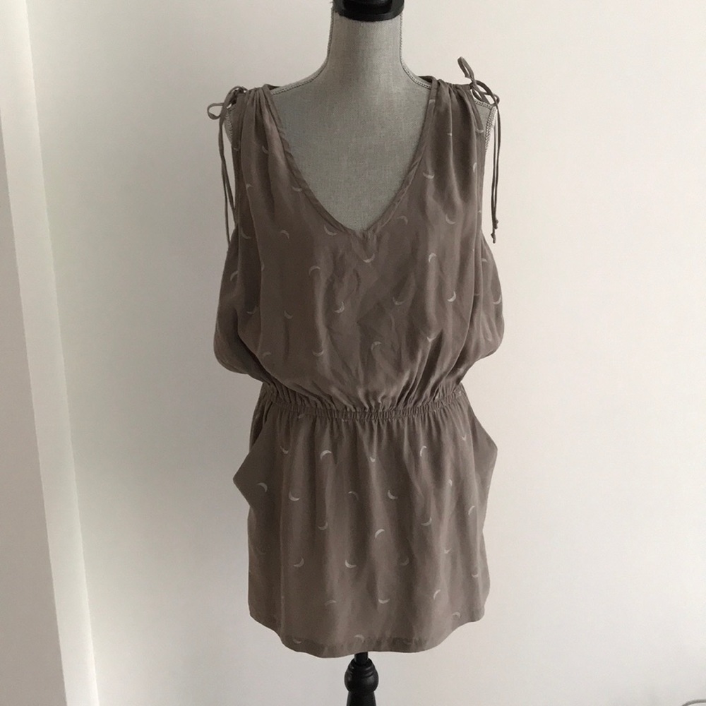 KOCH Moon Print Silk Dress